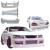 VSaero FRP FKON Body Kit 4pc (late club-s) > Nissan Laurel (C35) 1998-2002 - image 3