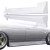 VSaero FRP WOND Side Skirts > Nissan Laurel C35 1998-2002 - image 1