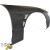 VSaero FRP DMA D1 Wide Body Fenders (front) 40mm > Nissan Silvia (S13) 1989-1994 - image 4