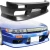 FRP MSPO v2 Front Bumper > Nissan Silvia (S13) 1989-1994 - image 1