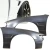 FRP TKYO v1 Wide Body Fenders (front) 30mm > Nissan Silvia (S13) 1989-1994 > 2dr Coupe - image 39