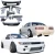 FRP TKYO v1 Wide Body Kit 9pc > Nissan Silvia (S13) 1989-1994 > 2dr Coupe - image 2