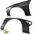 VSaero FRP TKYO v1 Wide Body Kit w Wing 10pc > Nissan Silvia (S13) 1989-1994 > 2dr Coupe - image 87