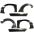 FRP TKYO v2 Wide Body Flares & Side Skirts 6pc > Nissan Silvia (S13) 1989-1994 > 2dr Coupe - image 1
