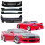 VSaero FRP WOR9 Body Kit 4pc > Nissan Silvia (S13) 1989-1994 > 2dr Coupe - image 1