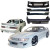 FRP WOR9 Body Kit 4pc > Nissan Silvia (S13) 1989-1994 > 2dr Coupe - image 3