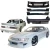 FRP WOR9 Body Kit 4pc > Nissan Silvia (S13) 1989-1994 > 2dr Coupe - image 3