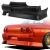 FRP BSPO Rear Bumper > Nissan Skyline (R32) GTS 1990-1993 > 2dr Coupe - image 1