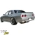 FRP CFAC Wide Body Fenders (rear) 4pc > Nissan Skyline (R32) GTS 1990-1993 > 4dr Sedan - image 43