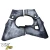 FRP CFAC Wide Body Fenders (rear) 4pc > Nissan Skyline (R32) GTS 1990-1993 > 4dr Sedan - image 26
