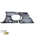 FRP CFAC Wide Body Fenders (rear) 4pc > Nissan Skyline (R32) GTS 1990-1993 > 4dr Sedan - image 28