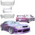 FRP DUC v2 Body Kit 4pc > Nissan Skyline (R32) GTS 1990-1994 > 2dr Coupe - image 2