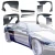 FRP TKYO Wide Body Fenders w Sides Kit > Nissan Skyline (R32) GTR 1990-1994 > 2dr Coupe - image 1