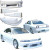 VSaero FRP MSPO Body Kit 4pc > Nissan Skyline (R33) GTS 1995-1998 > 2dr Coupe - image 2