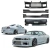 FRP MSPO v2 Body Kit 4pc > Nissan Skyline (R33) GTS 1993-1995 > 2dr Coupe - image 1