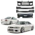 FRP MSPO v2 Body Kit 4pc > Nissan Skyline (R33) GTS 1993-1995 > 2dr Coupe - image 4