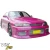 FRP MSPO v2 Body Kit 4pc > Nissan Skyline (R33) GTS 1993-1995 > 2dr Coupe - image 24