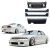 FRP MSPO Body Kit 4pc > Nissan Skyline (R33) GTS 1993-1995 > 4dr Sedan - image 4
