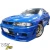 FRP NISM 400R Front Bumper > Nissan Skyline (R33) GTS 1993-1995 > 2/4dr - image 2