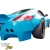 FRP TKYO v1 Wide Body Fender Flares (rear) 100mm > Porsche Cayman (987) 2006-2008 - image 32