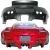 FRP TKYO v1 Wide Body Rear Bumper > Porsche Cayman (987) 2006-2008 - image 1