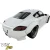 FRP TKYO v2 Wide Body Rear Bumper > Porsche Cayman (987) 2006-2008 - image 13