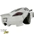 FRP TKYO v2 Wide Body Rear Bumper > Porsche Cayman (987) 2006-2008 - image 14