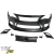 FRP AG LF-S Front Bumper w Grille 5pc > Scion FR-S 2013-2016 - image 13