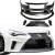 FRP AG GT-F Front Bumper w Grille 5pc > Scion FR-S 2013-2016 - image 33