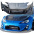 VSaero FRP VAR Wide Body Front Bumper > Scion FR-S (ZN6) 2013-2016 - image 8
