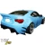 FRP TKYO v2 Wide Body Fender Flares (rear) 4pc 70mm > Scion FR-S 2013-2016 - image 3