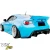 FRP TKYO v2 Rear Diffuser > Scion FR-S 2013-2016 - image 4