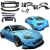 FRP TKYO v2 Wide Body Kit 19pc > Scion FR-S 2013-2016 - image 1
