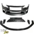 FRP AG GT-F Front Bumper w Grille 5pc > Subaru BRZ 2013-2021 - image 14