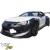 FRP TKYO v3 Wide Body Kit w Wing 18pc > Subaru BRZ (ZN6) 2013-2021 - image 8