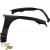 VSaero FRP MAT 22B Wide Body Fenders (front) 40mm > Subaru Impreza (GC8) 1993-2001 > 2/4dr - image 7