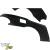 FRP MAT 22B Wide Body Fenders (rear) 40mm > Subaru Impreza (GC8) 1993-2001 > 2dr Coupe - image 14
