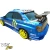 FRP LSPO WRC Wide Body Tapered Fender Flares (rear) 5pc > Subaru Impreza WRX 2002-2007 > 4dr Sedan - image 44
