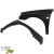 FRP LSPO WRC Wide Body Fenders 7pc > Subaru Impreza WRX 2006-2007 > 4dr Sedan - image 4