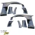 FRP VAR Wide Body Fenders (front) 8pc 50mm > Toyota 86 2017-2021 - image 8