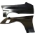 FRP ORI Wide Body Fenders (rear) 40mm > Toyota Corolla (AE86) 1984-1987 > 3dr Hatch - image 1