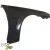 FRP ORI Wide Body Fenders (front) 20mm > Toyota Corolla (AE86) 1984-1987 > 2/3dr - image 11