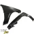 FRP JBLO Wide Body Fenders Set 4pc 20/40mm > Toyota Corolla (AE86) Trueno 1984-1987 > 3dr Hatch - image 9