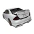 2001-2005 Honda Civic Bomber Rear Bumper - image 1
