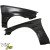 VSaero FRP JBLO Wide Body Fenders Set 4pc 20/40mm > Toyota Corolla (AE86) Levin 1984-1987 > 3dr Hatch - image 15