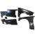 FRP JBLO Wide Body Fenders Set 4pc 20/40mm > Toyota Corolla (AE86) Levin 1984-1987 > 2dr Coupe - image 1