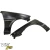 FRP JBLO Wide Body Fenders Set 4pc 20/40mm > Toyota Corolla (AE86) Levin 1984-1987 > 2dr Coupe - image 5