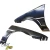 FRP ORI Wide Body Fenders Set 4pc 20/40mm > Toyota Corolla (AE86) Trueno 1984-1987 > 3dr Hatch - image 8