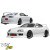 VSaero FRP BSPO Body Kit 4pc > Toyota Supra (JZA80) 1993-1998 - image 6