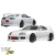 FRP BSPO Body Kit 4pc > Toyota Supra (JZA80) 1993-1998 - image 6